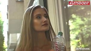 HORNYHOSTEL - Tiffany Tatum - Small Tits Blonde Seduced By A Big Cock Full Scene