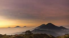 Mount Prau Wonosobo Central Java Timelapse Stock Footage Video (100% Royalty-free) 1100291845 | Shutterstock