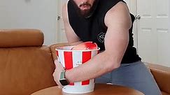 Unboxing KFC Bucket #kfc #foodtiktok #foodporn | Insert Richie