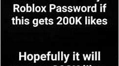 Revealing My Roblox Password!!!!