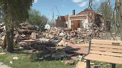 Tingley Community Center destroyed by tornado