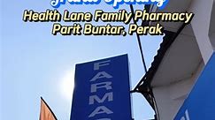 Parit Buntar peeps where are you? 📣 We just leveled up! Check out our new outlet in Parit Buntar, Perak & don’t missed the chance to join our grand opening celebration 🎉 Ready to serve our community! 🫡 #HealthLaneFamilyPharmacy #GrandOpening #GrandOpeningOutlet #NewOutlet #NewPharmacy #FarmasiParitBuntar #ParitBuntar #Perak ##HealthLaneFamilyPharmacyParitBuntar | Health Lane Family Pharmacy Malaysia
