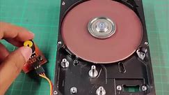 How to create a small sander device using a hard disk drive. #elonmusk Chidest Electro-Tech | Henry Nnoruka