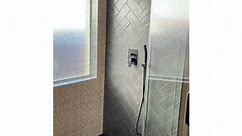 His and hers walk-in shower!