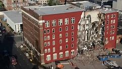 Usa, crolla palazzo in Iowa: le immagini dopo il collasso - LaPresse