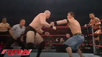 John Cena & Randy Orton battle the entire Raw roster: Raw, March 17, 2008