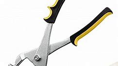9.5 Inches Ceiling Grid Punch Pliers 3.3mm Metal Hole Punch Pliers Grid Punch Pliers Suspended Ceiling Tools for Punching Metal Sheet