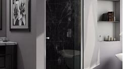 DreamLine Allure 34-35 in. W x 73 in. H Frameless Pivot Shower Door - 34" - 35" W - Bed Bath & Beyond - 10533085