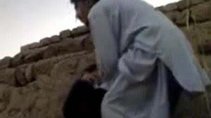 Pakistani Village Girl Fucking Hiding Against Wall - Village Outdoor
