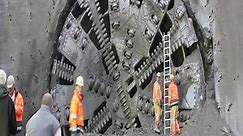 Mega tunnel boring machines in action