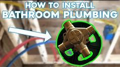 How to Install Bathroom Plumbing