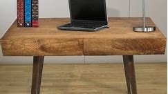 Carbon Loft Jenji Mango Wood Writing Desk - Bed Bath & Beyond - 27869635