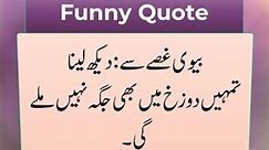 Funny Quote | Funny Quote in Urdu | Funny quote for friends | har jagah tumhare sath jana bhi nahi