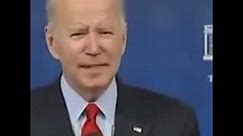 President Biden makes hilariousteleprompter gaff...😑😑😑