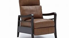Ryberson High Leg Leather Recliner (+40 leathers) | Sofas and Sectionals