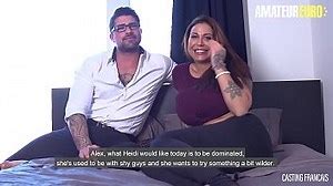 AMATEUR EURO - Ryan Bones Has Sex On Auditions With A Big Tits Babe - Heidi Van Horny