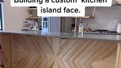 2_Hardwood mosaic kitchen island face #homeimprovement #kitchendesign #kitchenremodel #modernkitchen #woodworkingpr-000 | Russ Orn Russ Orn