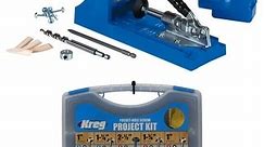 Kreg Jig K4 Pocket Hole System and Pocket-Hole Screw Project Kit in 5 Sizes - Blue - Bed Bath & Beyond - 26056824