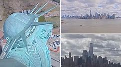 EarthCam shows the impact of 4.8-magnitude earthquake in NYC — with the Statue of Liberty visibly shaking