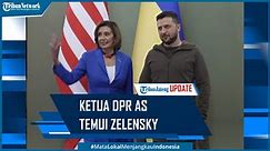 Ketua DPR AS Nancy Pelosi Tiba tiba Kunjungi Ukraina Temui Zelensky