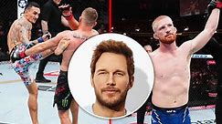 Marvel star Chris Pratt sends message to Dana White after attending UFC 300, weighs in on BMF title fight and Bo Nickal