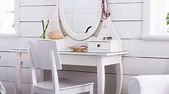 Urban Sales - IKEA HEMNES Dressing Table w Mirror 100x50cm...