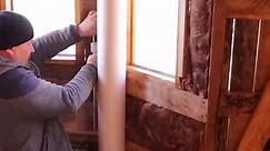 Decorating the house inside - 2 layers of insulation for the roof #build #building #bushcraft #bushman #buildingahouse #builder #shelter #outdoors #outdoor #survival #trending #viralvideo #buil