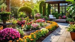 Tropical Flower Bed Designs to Create a Lush Oasis | Outdoor Oasis Ideas