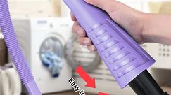 Dryvenck Dryer Vent Cleaning Kit, Dryer Vent Hose , Dryer Vent Cleaner Kit Vacuum Attachment (Purple)