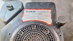 Kohler Command 14hp Teardown