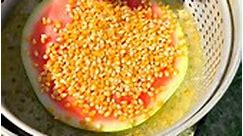 She deep fried a watermelon #watermelon #deepfryer #popcorn #outdoorcooking #summer | Jennifer Harrison