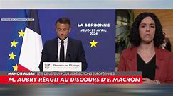Manon Aubry :«Emmanuel Macron est à minima un menteur»
