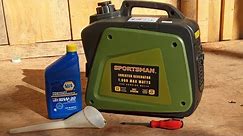 Sportsman 1000w generator oil change