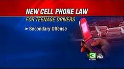 Cell Phone Use Banned For Teen Drivers