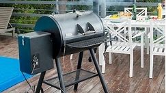 Patio Wood Pellet Grill Smoker with Pre-Installed Digital Controls - Bed Bath & Beyond - 35547406