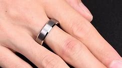 Tiara.com.sg - Maximus Ring. 6mm Tungsten Carbide Ring....