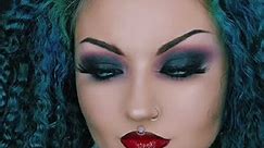 @Alora Cosmetics @Yaya #aloracosmeticscollab #whendarknessfalls #mua #makeup #alt #90s #thecraft