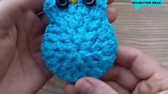 Crochet owl tutorial 🩵🦉