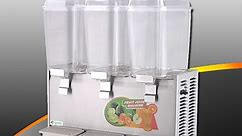 [Hot Item] 3 Tanks Commercial Hotel Cold Refrigerated Juice Dispenser for Sale