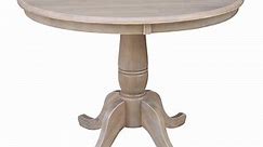 International Concepts 36" Round Top Dining Table in Natural