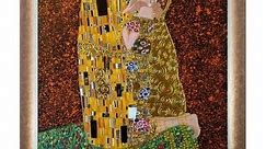 La Pastiche Gustav Klimt 'The Kiss' (Full View - Luxury Line) Hand Painted Oil Reproduction - Bed Bath & Beyond - 20874132