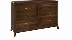 Shaker Handcrafted Solid Wood Amish Made Dressers - DutchCrafters