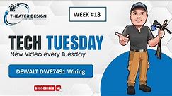 Dewalt DWE7491 Start + Stop Switch Wiring (Non A/V Content)- Tech Tuesday Week 18