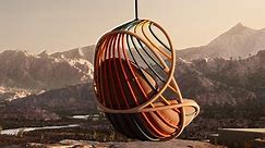[Hot Item] Outdoor Furniture Steel Wicker Egg Shape Hanging Garden Patio Swings Chair