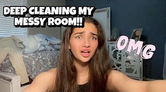 MY MOM FORCED ME TO CLEAN MY ROOM!!