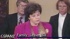 Senator Dianne Feinstein First Speech on Senate Floor (1993)