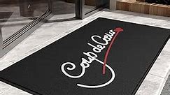Custom Personalized Floor Mat Commercial Grade Area Rug with Any Logo Entryway Doormat Welcome Carpet for Business Home Indoor Outdoor Non Slip Washable Ruggable