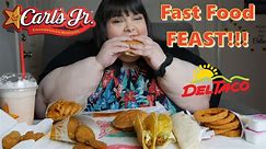 Carls Jr Del Taco Fast Food Feast Mukbang#46346