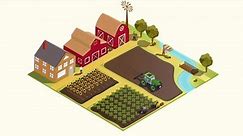 Farming Gardening Concept Moving Characters Harvest Stock Footage Video (100% Royalty-free) 1081934270 | Shutterstock