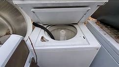 Frigidaire stackable washer & dryer